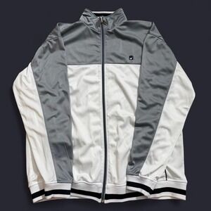 Vintage Micros Full Zip Track Jacket Men's Size XL Y2K 2000s Streetwear Hip Hop